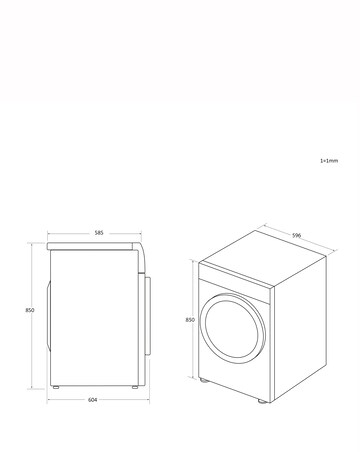 Hoover H-DRY 350 HRE H9A3TE-80/N 9kg Heat Pump Tumble Dryer White + Install