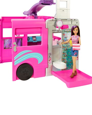 Barbie Dream Camper Vehicle Playset with 60 Accessories