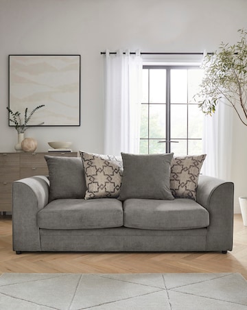 Grace Chenille 3 Seater Sofa
