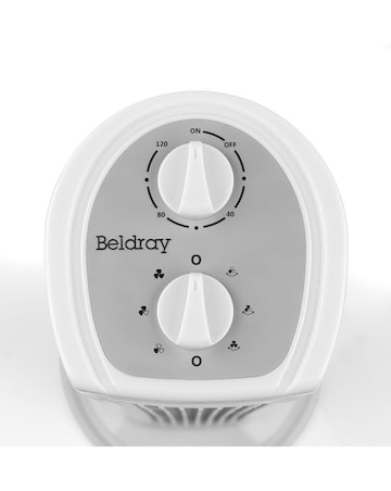 Beldray 32 Inch Tower Fan With Timer White