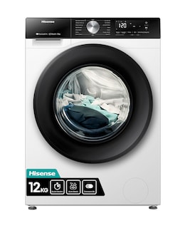 Hisense 3S Series WF3S1243BW3 WiFi-enabled 12kg 1400 Spin Washing Machine - Whit