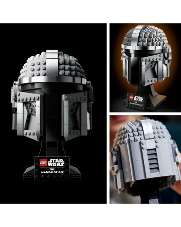 LEGO Star Wars The Mandalorian Helmet Model Adult Set 75328