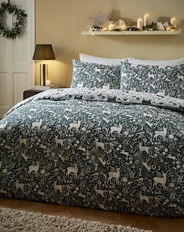 Linear Stags Duvet Cover Set