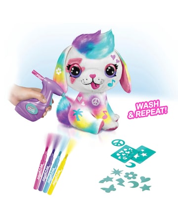 Airbrush Plush Puppy