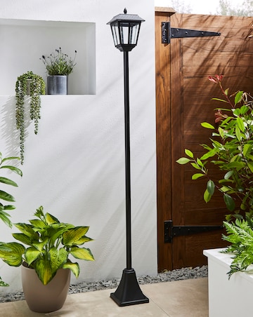Whitehall Solar Lamp Post with 365 Technology - 100 Lumen Output
