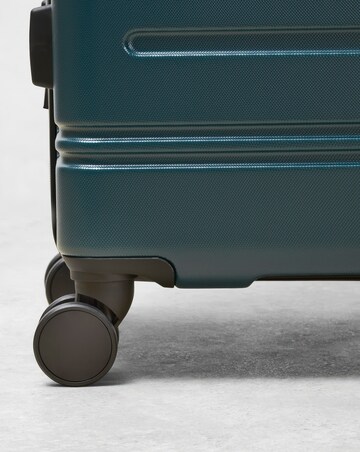 Rock Lisbon Large Suitcase - Pine Green