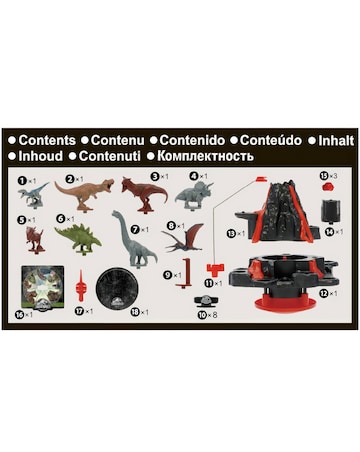 Jurassic World Shaky Volcano Game