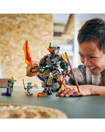 LEGO NINJAGO Cole's Mission Mech & Dragon Zane