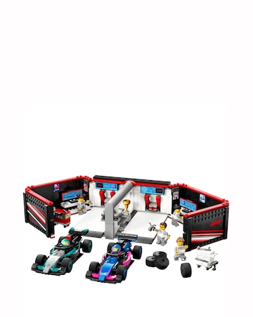 LEGO City F1 Garage & Mercedes-AMG & Alpine Cars Set 60444