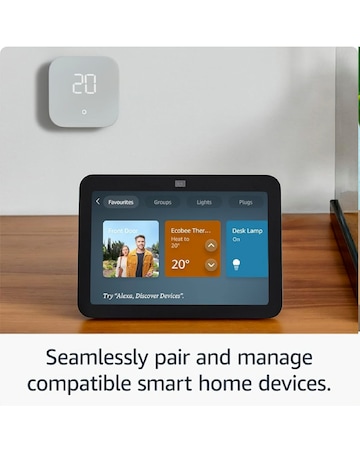 Amazon Echo Show 8 (3rd Gen) Smart Display with Alexa - Black