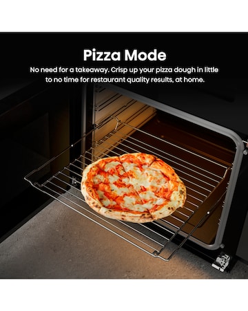 Hisense HDCEC6C20W 60cm Electric Double Cooker - Whte