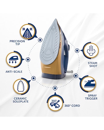 Breville VIN413 2600W Super Steam Ceramic Steam Iron
