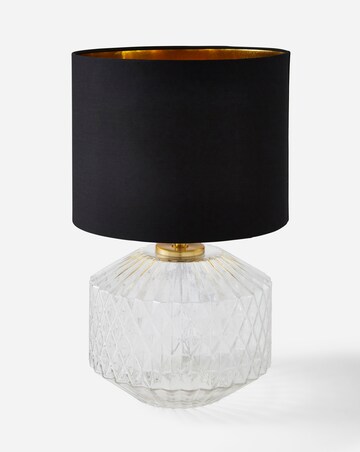 Clear Glass Table Lamp