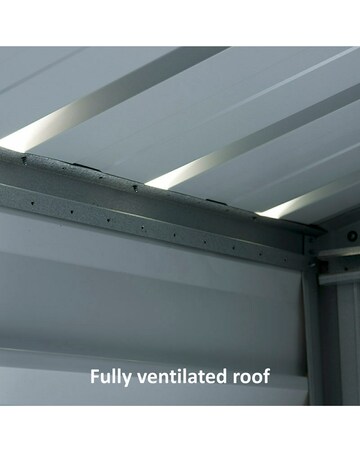 Yardmaster 7x6 Apex Metal Shed