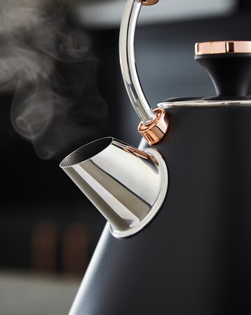 Tower Cavaletto 3kW 1.7Litre Pyramid Black and Rose Gold Kettle