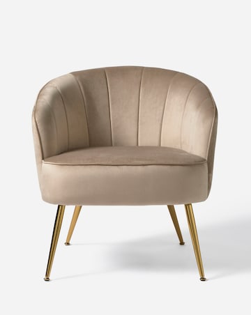 Joanna Hope Esme Velvet Accent Chair