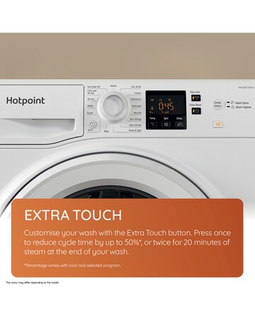 Hotpoint NSWM 1046 BS UK 10kg, 1400rpm, Washing Machine - Silver + Installation