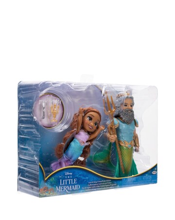 The Little Mermaid Ariel & King Triton 6Inch Petite Gift Set