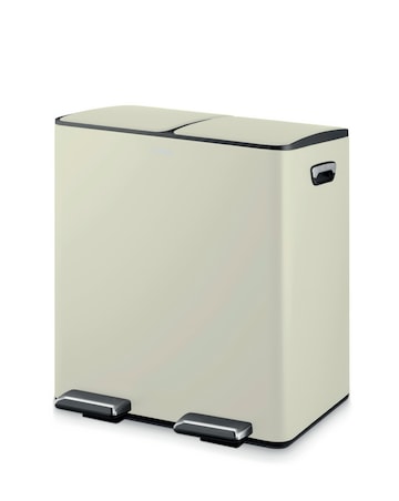 Tower 40L Recycling Pedal Bin Cream