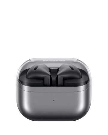 Samsung Galaxy Buds3 Wireless Earbuds - Silver - Galaxy AI