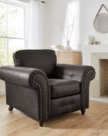 Oakland Faux Leather Chair