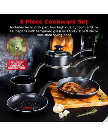 Tower Smart Start Classic 5pc Cookware Set