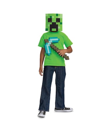 Minecraft Pickaxe & Mask Set