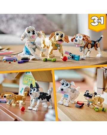 LEGO Creator 3 in 1 Adorable Dogs Animal Figures Toys 31137