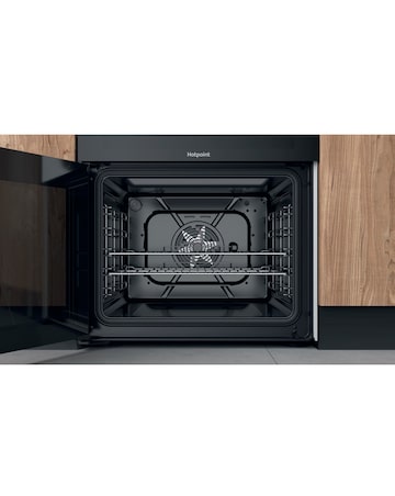 Hotpoint HDM67V9CMW/UK 60cm Electric Double Cooker + Installation