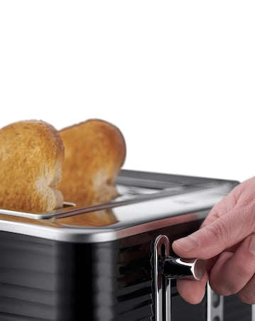 Russell Hobbs Inspire Kettle and Toaster Bundle Black