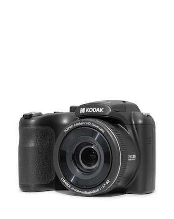 Kodak PIXPRO AZ255 Astro Zoom Bridge Camera Kit including 32GB SD & Case