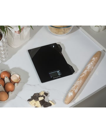 Salter Electronic Scale with Thermometer & Timer