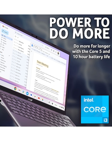 Acer Chromebook Plus 514 - 14in UHD Intel Core i3 8GB 256GB