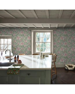 William Morris at Home Honeysucke Blossom Wallpaper