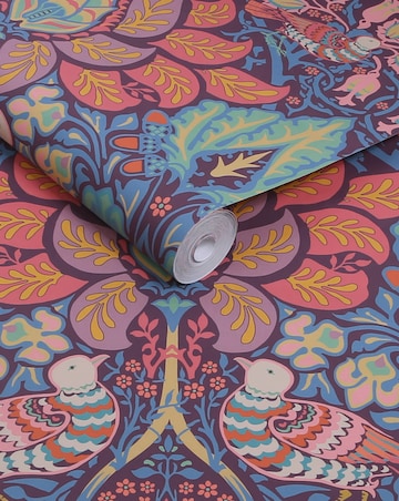 William Morris at Home Dove & Rose Carnival Wallpaper
