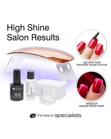 14 Day Gel nail polish set with LED lamp