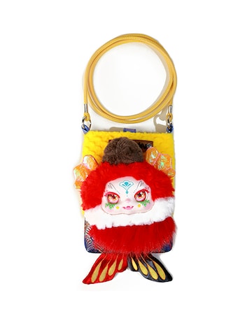 Kimmon Travel Cute Pet Cross-Body Bag Mystery Box Plush