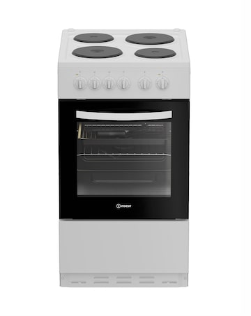 Indesit I5E3KMW 50cm Electric Single Cooker - White