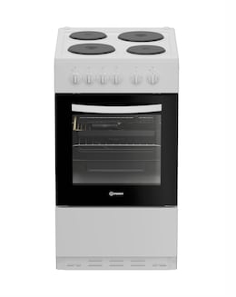 Indesit I5E3KMW 50cm Electric Single Cooker - White