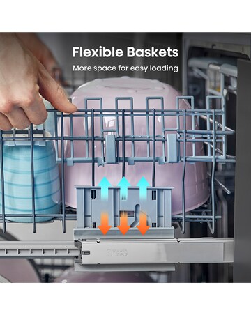 Hisense HS642D90WUK 14 Place Settings Dishwasher - White