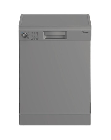 Indesit Push&Go IN2FE13DT9SUK Freestanding Dishwasher 13 Place Silver + Install