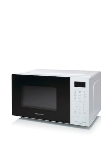 Hisense H20MOWS4UK White Microwave 20L