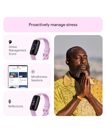Fitbit Inspire 3 Fitness Tracker - Lilac Bliss
