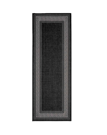 Gel Backed Greek Key Runner