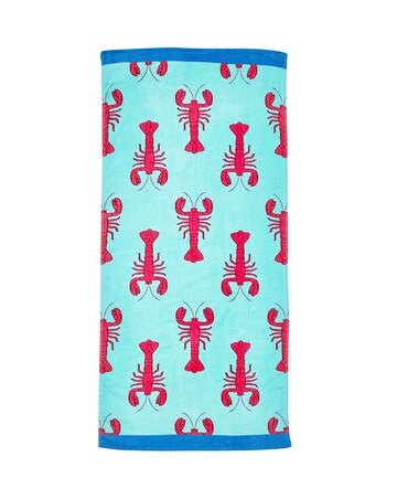 Catherine Lansfield Lobster Beach Towel