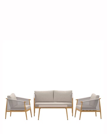 Charles Bentley Rope Weave Lounge Sofa Set