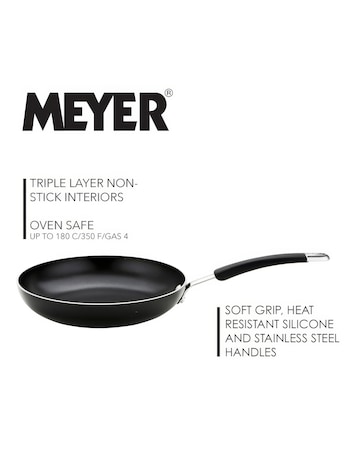 Meyer Aluminium Induction Twin Pack- 20/28cm Frying Pan