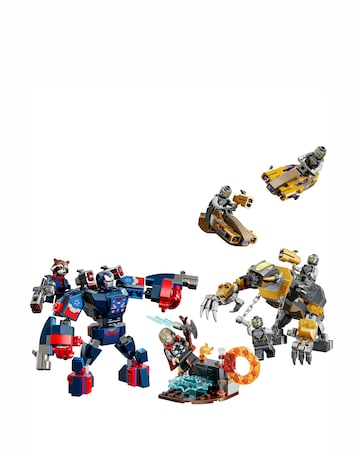 LEGO Marvel Avengers: Endgame Thor vs. Chitauri Super Hero Mech 76322