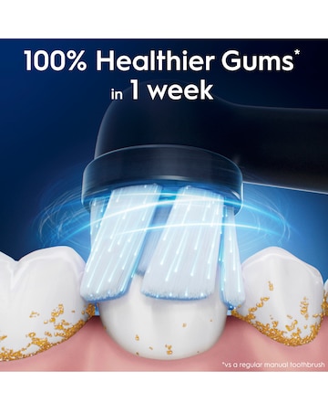 Oral-B iO Gentle Clean Black Refill heads 4 Pack