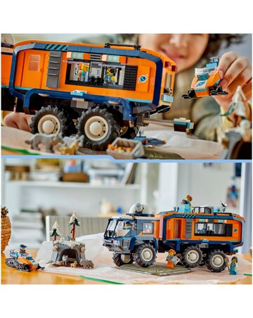 LEGO City Arctic Explorer Science Lab Truck STEM Toy Building Set 60471